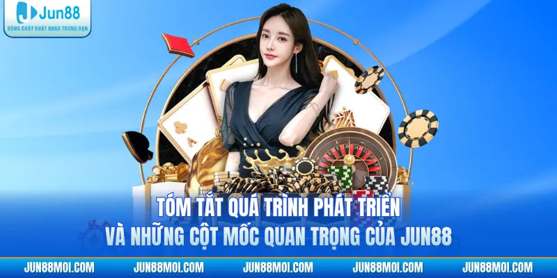 Tóm tắt quá trình phát triển và những cột mốc quan trọng của JUN88